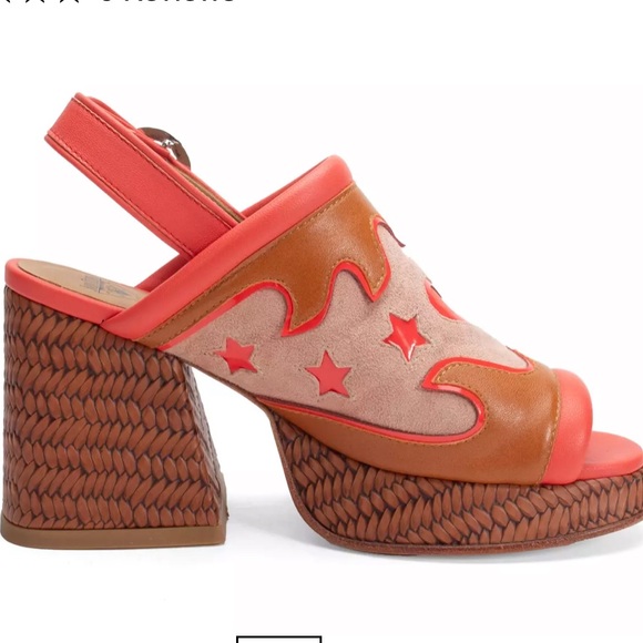 John Fluevog Picnic Riverdale platform sandals. NIB size 7 - Picture 3 of 6